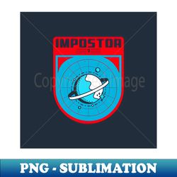 Among Us Impostor Emblem - Premium PNG Sublimation File - Unleash Your Inner Rebellion
