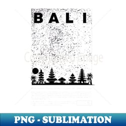 bali land of god - instant sublimation digital download - create with confidence