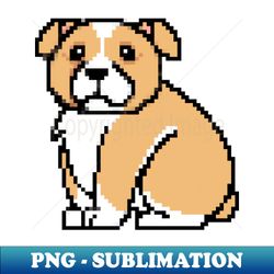 cute pixel art dog - PNG Transparent Sublimation File - Spice Up Your Sublimation Projects