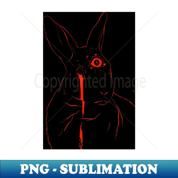 aesthetic demon rabbit - High-Resolution PNG Sublimation Fil - Inspire ...