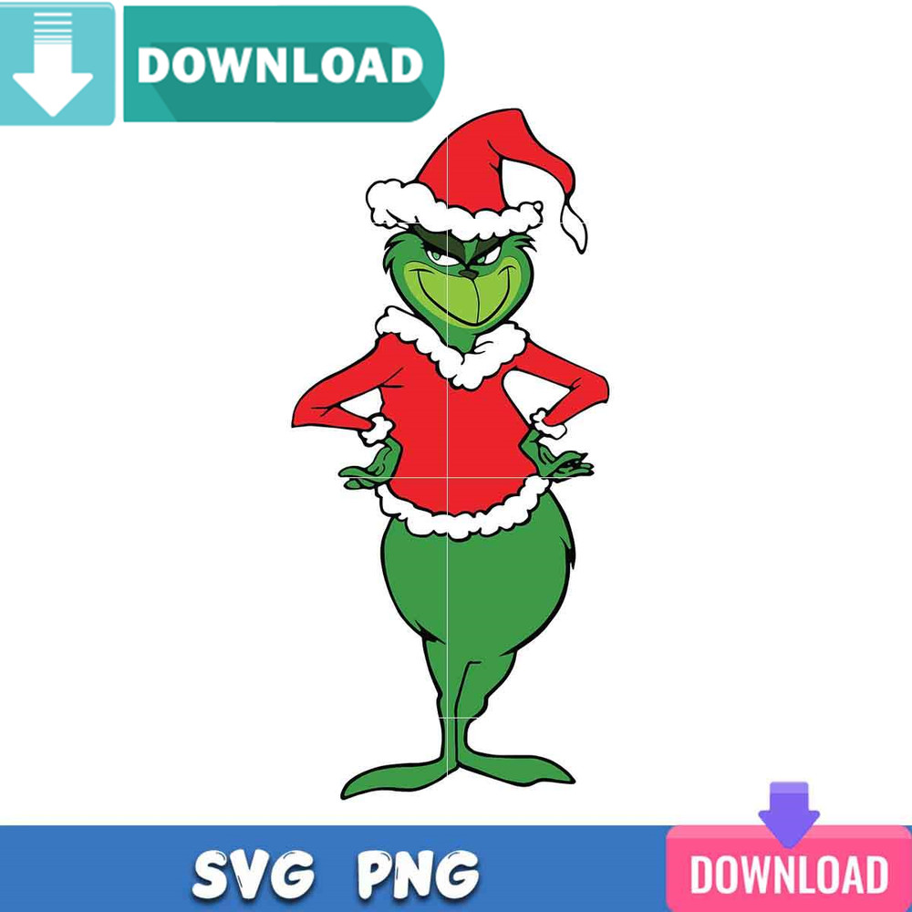 Grinch Santa Xmas SVG Best Files for Cricut Svgtrending.jpg