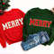 Chenille aPatch Christmas Sweatshirt, Christmas Shirts, Merry Christmas Crewneck, Cute Winter Sweater.jpg
