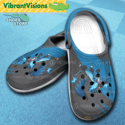 anime pokemon mega charizard inspired crocs shoes