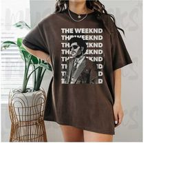 vintage the weeknd shirt, the weeknd tour shirt, the after hours til dawn, retro vintage design hip hop, 90's vintage ra
