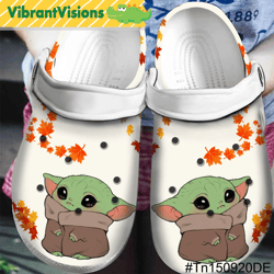 baby yoda crocs clog shoes