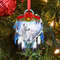 The Mountain Wolf In Dream Catcher Christmas Ornament White Wolf Ornament Gift.jpeg