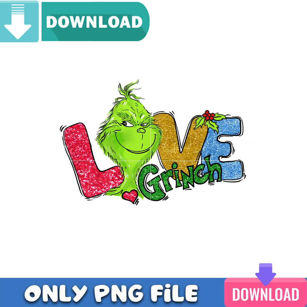 Love Grinch Funny Color Svg Best Files For Cricut.jpg