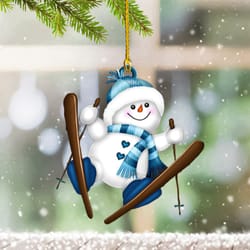 snowman christmas ornament snowman family ornaments xmas tree decor