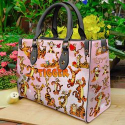 tigger leather handbag, women tigger handbag, 3d tigger bag