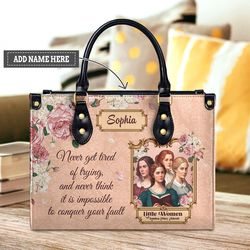 Little Women Bag, Book Lover Handbag, Vintage Book Lover Handbag