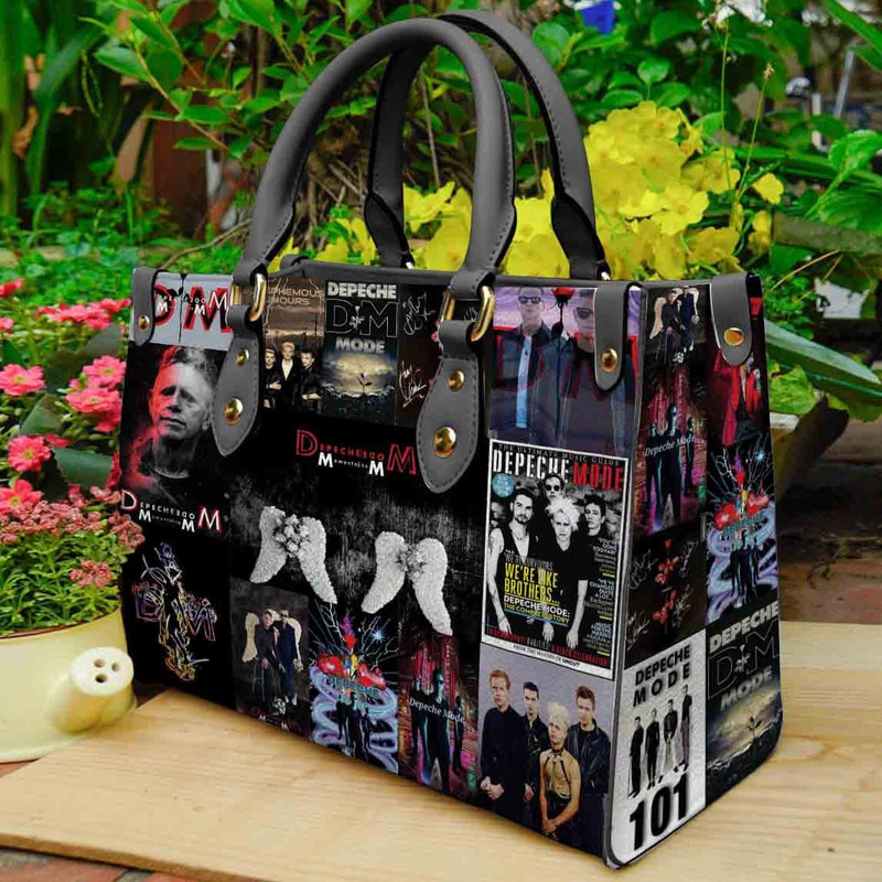 Depeche Mode Handbag, Depeche Mode 2023 Bag, Depeche Mode Rock Band handbag, DM Band Tour Concert 2023 Bag, Depeche Mode Crossbody Bag 1.jpg