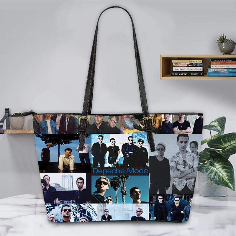 Depeche Mode Memento Mori Tour 2023,Depeche Mode Leather Tote Bag,Depeche Mode Handbag,DM Band Tour Concert 2023 Bag,Depeche Crossbody Bag.jpg