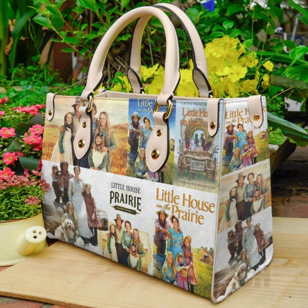 Little House On The Prairie Leather Bag, Little House On The Prairie Handbag, TV shows Leather Bag, Woman Handbag, Leather Bag, Shopping Bag 1.jpg