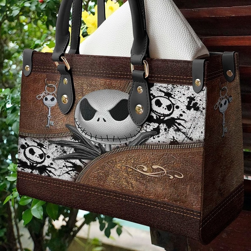 The Nightmare before Xmas,Horror Halloween Handbag,Horror Leather Bag,Witch Leather handbag,Halloween Leather Bag, Crossbody Bag,Travel Bag 1.jpg
