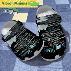 elephant daughter to my mom i need to say i love you mom crocs shoes