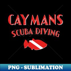 Caymans Scuba Diving  Triggerfish With The Diver - Instant Sublimation Digital Download - Instantly Transform Your Sublimation Projects