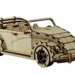 Digital Template Cnc Router Files Cnc Car Convertible Files for Wood Laser Cut Pattern