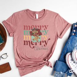 merry christmas shirt,merry christmas shirt,christmas t shirt, christmas family shirt,christmas gift,70s style merry chr