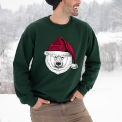 animals with santa hat christmas jumper 10 animal options funny unisex adult & kids men or women christmas jumpers g