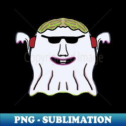 Cool Ghost - Decorative Sublimation PNG File - Perfect for Personalization