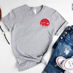 pocket size santa shirt, santa claus t-shirt, funny santa shirt, christmas shirt, xmas holiday shirts, pocket santa shir