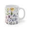 Beatiful Flower Pattern Coffee Mug Botanical Garden Flower Mug Floral Tea Cup Colorful Flower Pattern Cup Elegant Flower Design Coffee Gift 4.jpg