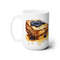 Beautiful French Toast Mug French Toast Gift Breakfast Drinkware Breakfast Lovers Coffee Mug Fruit Themed Cup Blueberry French Toast Art Mug 3.jpg