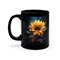 Black Sunflower Mug 11oz Black Sunflower Coffee Mug Masterpiece Watercolor Sunflower Cup 2.jpg