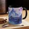 Blue Mountain Mug Mountain Landscape Coffee Cup Scenic Mountain Tea Mug Nature Lovers Blue Mug Blue Mountain Art Cup Mountain Gift idea 5.jpg
