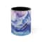 Blue Mountain Mug Mountain Landscape Coffee Cup Scenic Mountain Tea Mug Nature Lovers Blue Mug Blue Mountain Art Cup Mountain Gift idea 6.jpg