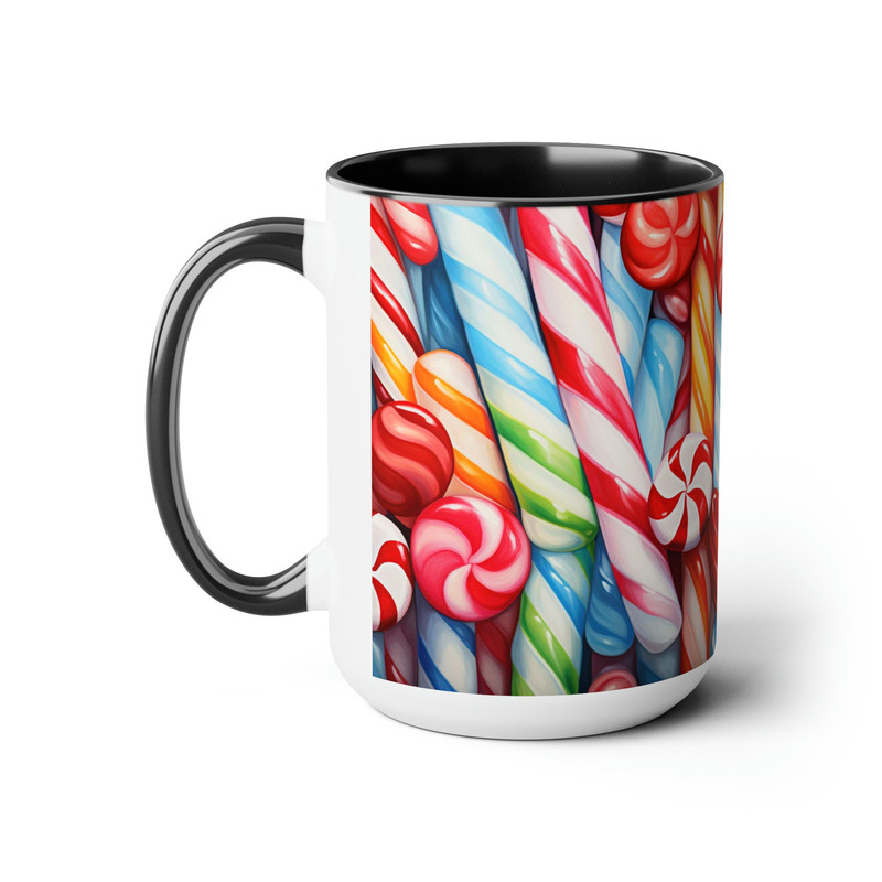 Candy Cane Decor Mug Candy Cane Coffee Mug Holiday Candy Gifts Tea Mug Candy Decorations Coffee Cup Candy Decal Tea Cup Holiday Holiday Mugs 6.jpg