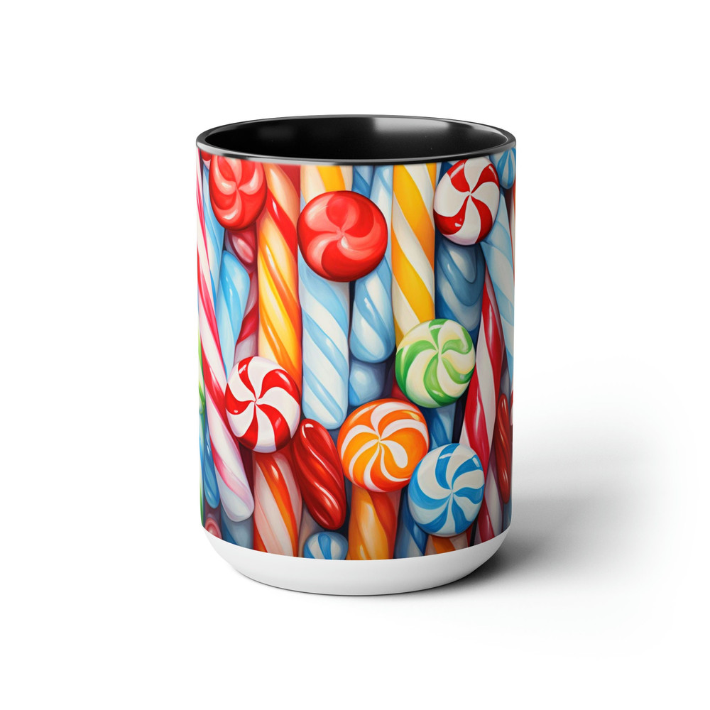 Candy Cane Decor Mug Candy Cane Coffee Mug Holiday Candy Gifts Tea Mug Candy Decorations Coffee Cup Candy Decal Tea Cup Holiday Holiday Mugs 7.jpg
