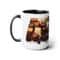 Chocolate Coffee Mug Chocolate Lover Coffee Cup Chocoholic Tea Cup Rich Chocolate Cocoa Drinkware Chocolate Addict Tea Mug Hot Chocolate Cup 2.jpg