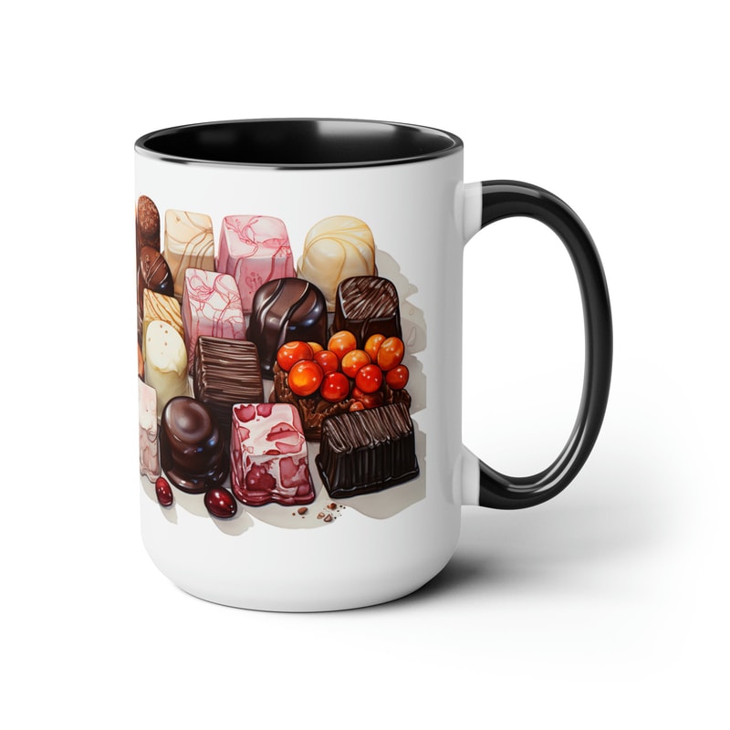 Chocolate Coffee Mug Chocolate Lover Coffee Cup Chocoholic Tea Cup Rich Chocolate Cocoa Drinkware Chocolate Addict Tea Mug Hot Chocolate Cup 3.jpg