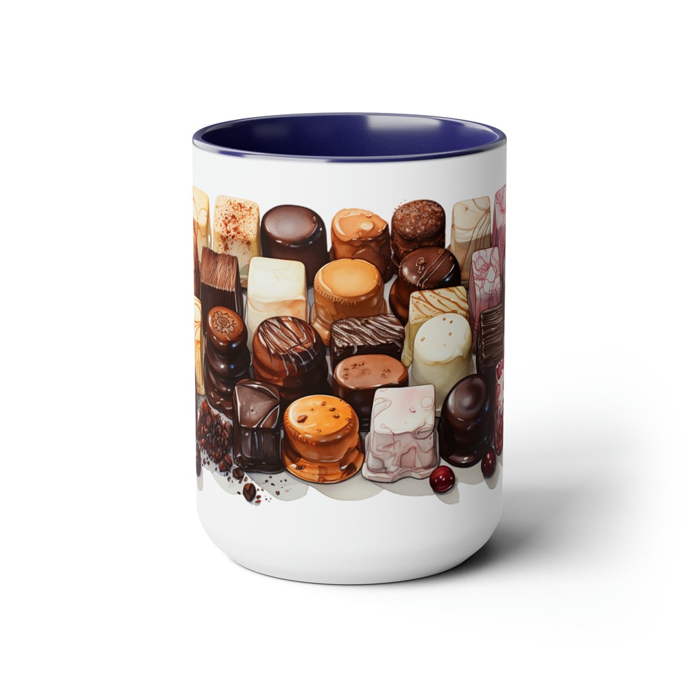 Chocolate Coffee Mug Chocolate Lover Coffee Cup Chocoholic Tea Cup Rich Chocolate Cocoa Drinkware Chocolate Addict Tea Mug Hot Chocolate Cup 6.jpg