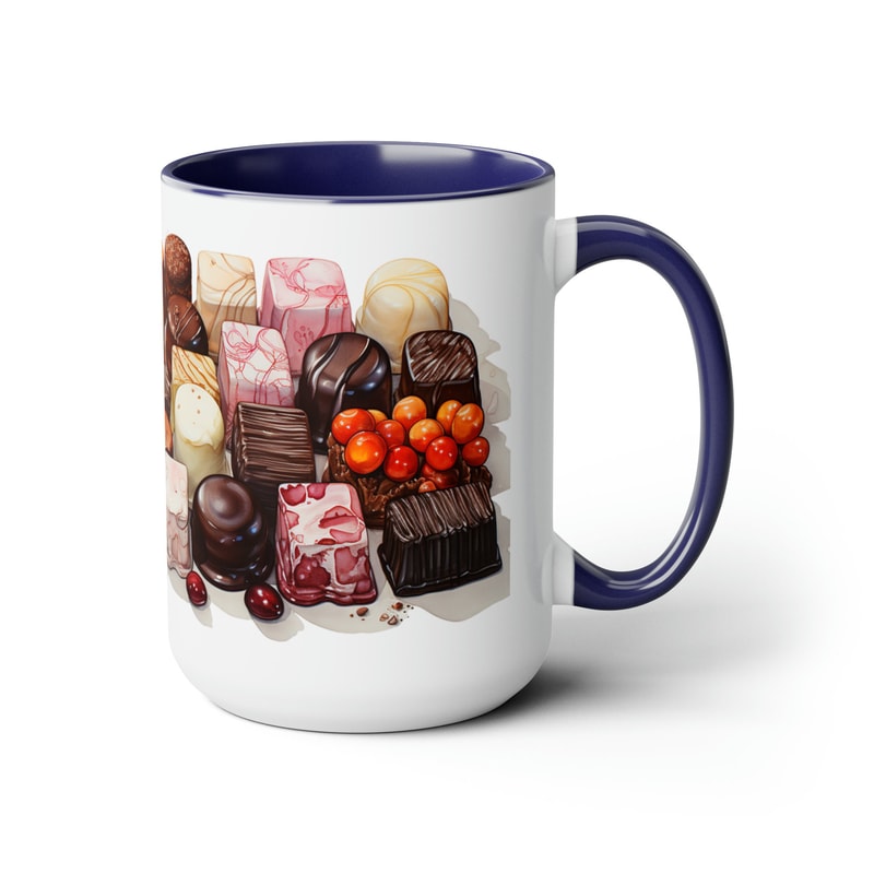 Chocolate Coffee Mug Chocolate Lover Coffee Cup Chocoholic Tea Cup Rich Chocolate Cocoa Drinkware Chocolate Addict Tea Mug Hot Chocolate Cup 7.jpg