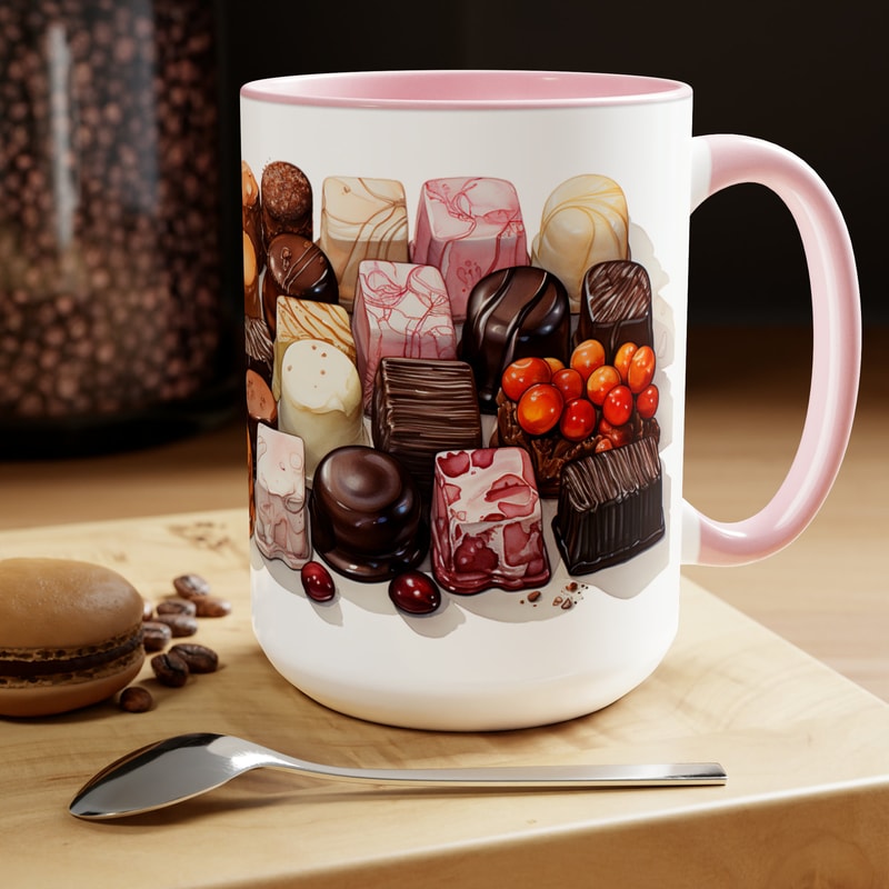 Chocolate Coffee Mug Chocolate Lover Coffee Cup Chocoholic Tea Cup Rich Chocolate Cocoa Drinkware Chocolate Addict Tea Mug Hot Chocolate Cup 8.jpg