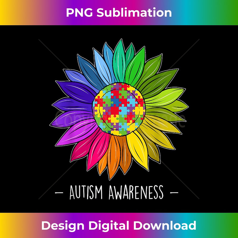 Floral Autism Awareness Daisy Flower For Women - Urban Subli | Inspire ...