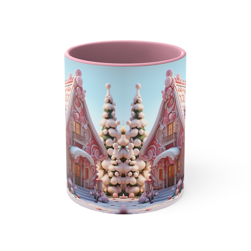 Cute Gingerbread House Mug Festive Holiday Coffee Mug Cute Christmas Tea Mug Holiday Decor Tea Coffee Cup Seasonal Holiday Gifts 11oz Mug 2.jpg