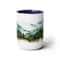 Evergreen Forest Mug Nature Landscape Coffee Mug Pine Trees Tea Mug Wilderness Retreat Drinkware Nordic Forest Coffee Cup Outdoor Adventure 7.jpg