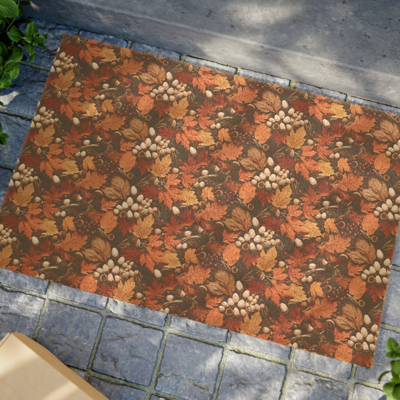Fall Doormat Vintage Fall Decor Eco Friendly Autumn Decor Door Mat Autumn Decor Outdoors Autumn Decoration Doormat Autumn Decorations Mat 2.jpg