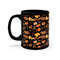 Fall Leaf Mug Autumn Leaf Patterned Cup Seasonal Coffee Mugs Rustic Autumn Drinkware Fall Themed Coffee Mug Maple Leaf Print Harvest Season 3.jpg