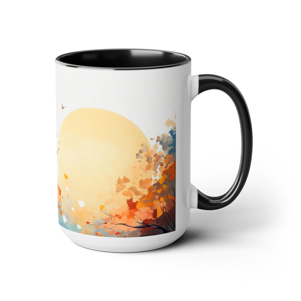Fall Nature Mug Fall Nature Coffee Cup 15oz Fall Themed Moon Mug Fall Nature Tea Cup Autumn Season Fall Vibes Mug Ceramice Fall Nature Cup 3.jpg