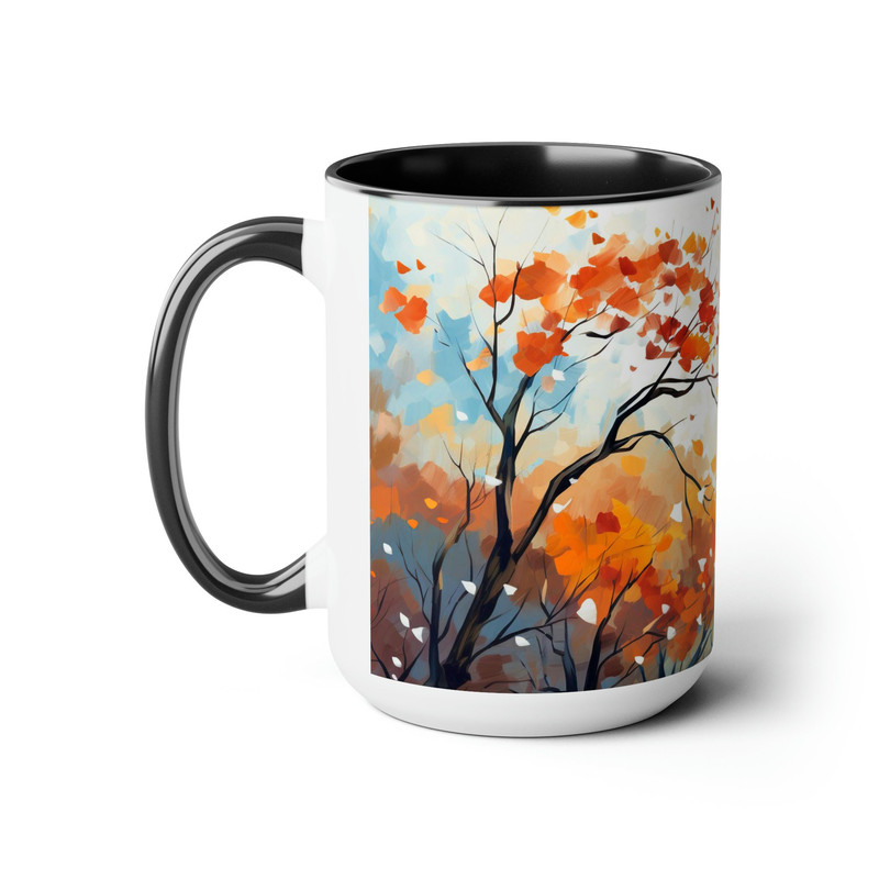 Fall Nature Mug Fall Nature Coffee Cup 15oz Fall Themed Moon Mug Fall Nature Tea Cup Autumn Season Fall Vibes Mug Ceramice Fall Nature Cup 4.jpg