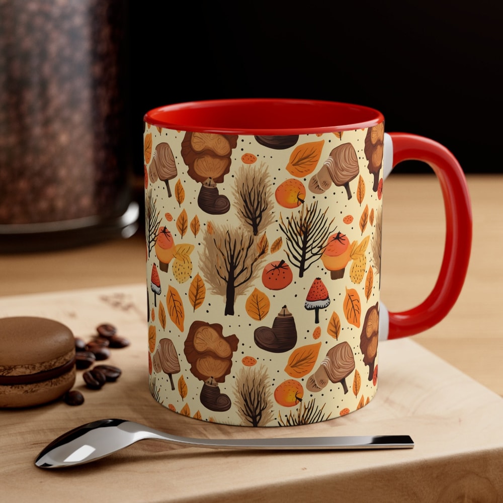 Fall Vibes Coffee Cup Fall Themed Mug Pumpkin Spice Mug Fall Leaf Mug Seasonal Fall Coffee Mug Autumn Cup Fall Lover Gift Autumn Gift Cup 1.jpg