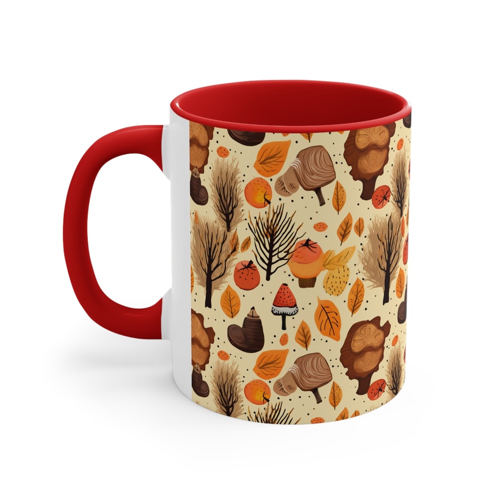 Fall Vibes Coffee Cup Fall Themed Mug Pumpkin Spice Mug Fall Leaf Mug Seasonal Fall Coffee Mug Autumn Cup Fall Lover Gift Autumn Gift Cup 3.jpg