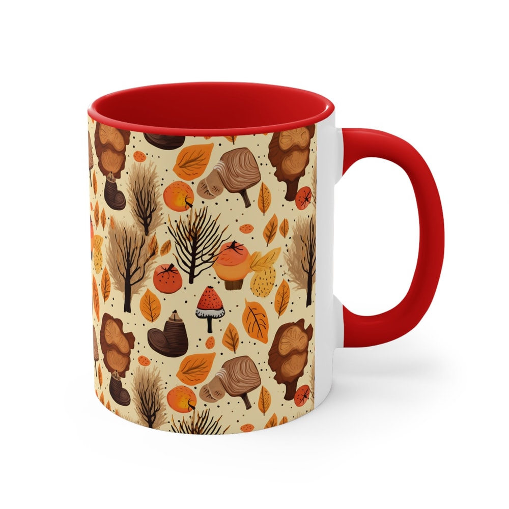 Fall Vibes Coffee Cup Fall Themed Mug Pumpkin Spice Mug Fall Leaf Mug Seasonal Fall Coffee Mug Autumn Cup Fall Lover Gift Autumn Gift Cup 4.jpg