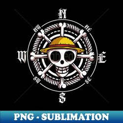 One Piece logo - Strawhat Pirate Symbol - Artistic Sublimation Digital File - Enhance Your Apparel with Stunning Detail