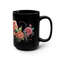Feminine Rose Mug 15oz Botanical Rose Pattern Mug Mystical Rose Coffee Mug Botanical Rose Mug For Woman Large Black Rose Mug Floral Rose Cup 2.jpg
