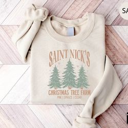 western christmas shirt, st nick's christmas rodeo shirt, cowboy santa shirt for men, rodeo mom shirt, christmas gift fo